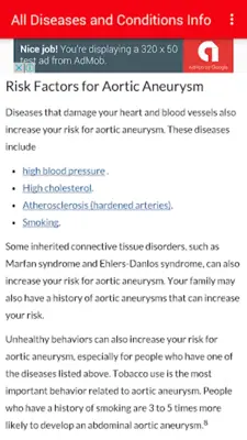 All Diseases & Conditions Info android App screenshot 0